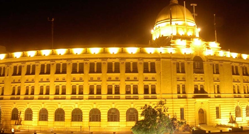KPT Building facade lighting, Karachi